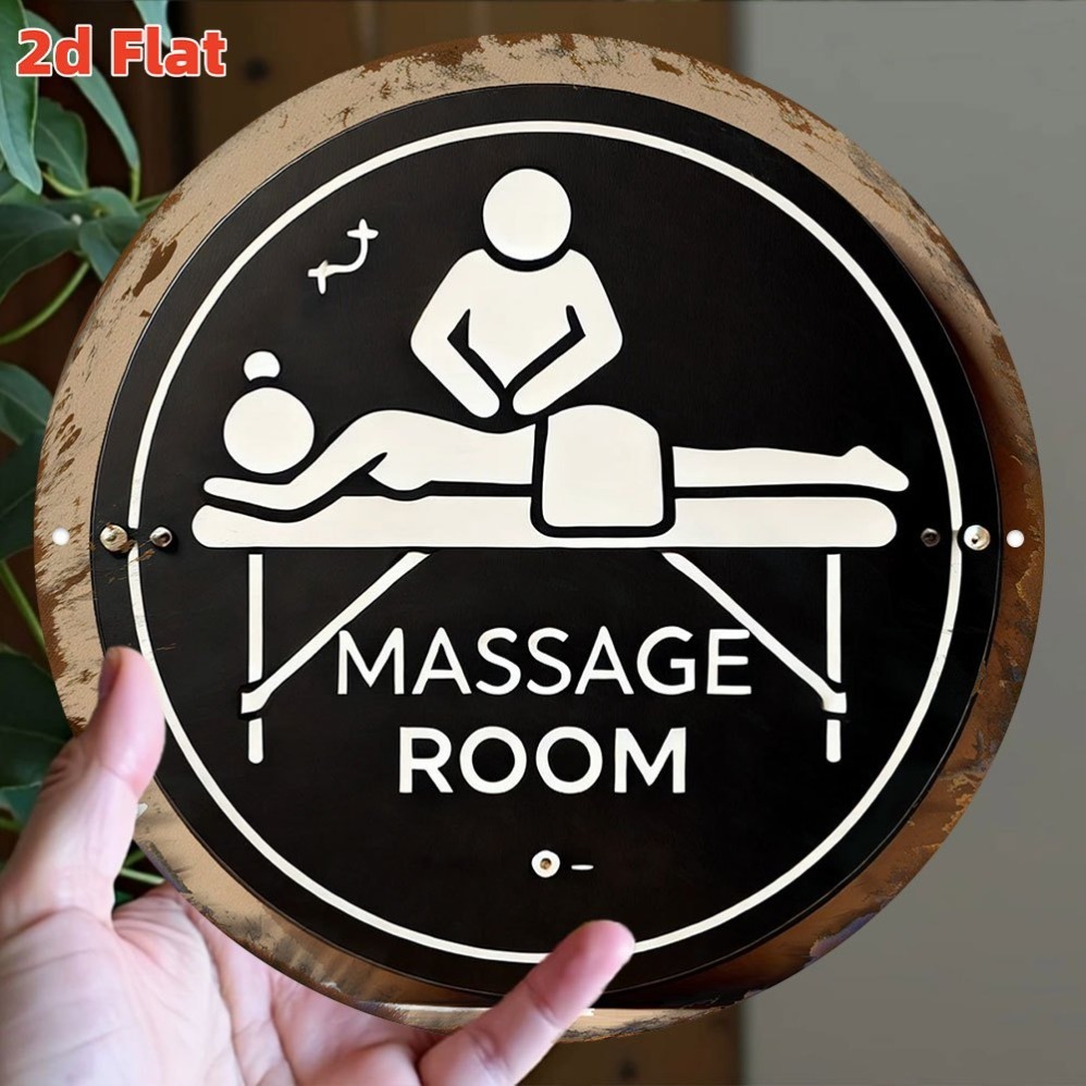 Spa Wellness Day - 2D Flat,High-Definition Print,Waterproof & Dustproof, Wellness